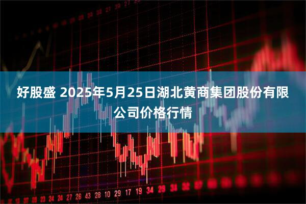 好股盛 2025年5月25日湖北黄商集团股份有限公司价格行情