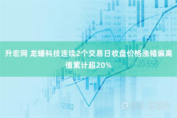 升宏网 龙蟠科技连续2个交易日收盘价格涨幅偏离值累计超20%
